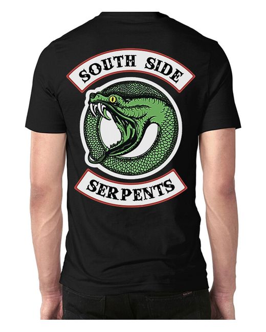 DS Apparel Футболка Ривердэйл South Side Serpents 77-2 черная