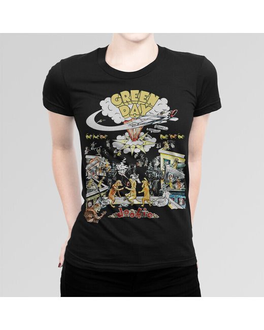 Dream Shirts Футболка Green Day 1000657-1 черная