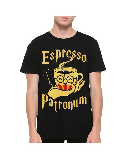 Dream Shirts Футболка Магия Эспрессо Патронум 1000341-2 черная