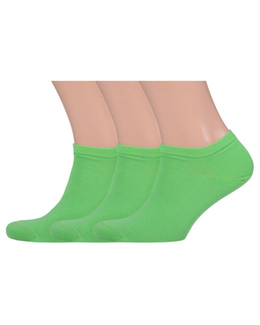 Lorenzline Комплект носков мужских 3-К28 зеленых