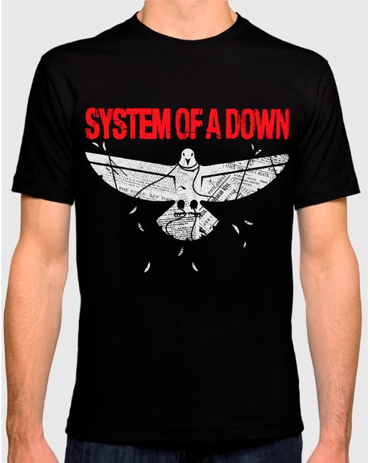 Dream Shirts Футболка System of a Down 5000749-2 черная