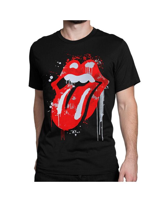 Dream Shirts Футболка The Rolling Stones 1000784-2 черная