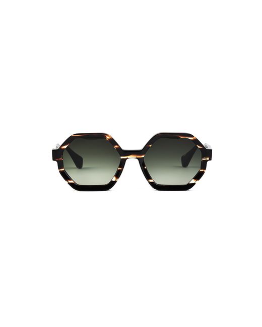 Gigibarcelona Солнцезащитные очки SHIRLEY зеленые