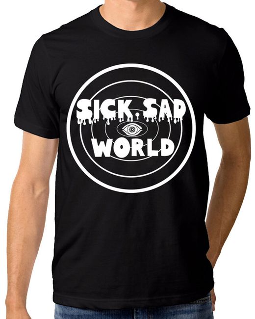 DreamShirts Studio Футболка Дарья Sick Sad World 606-daria-2 черная