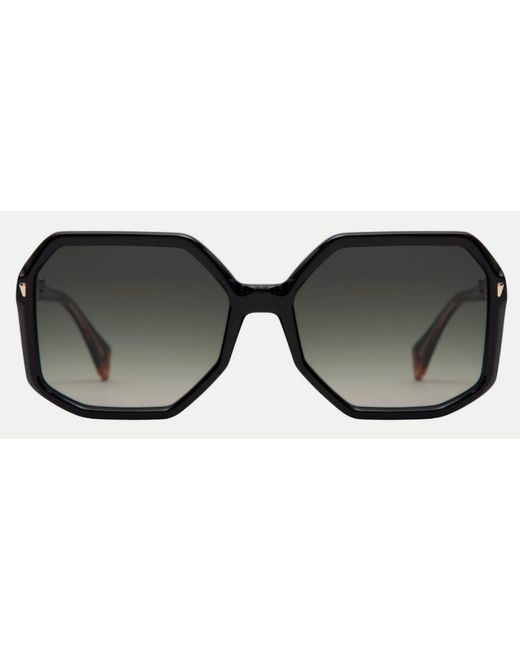 Gigibarcelona Солнцезащитные очки KELLY черные