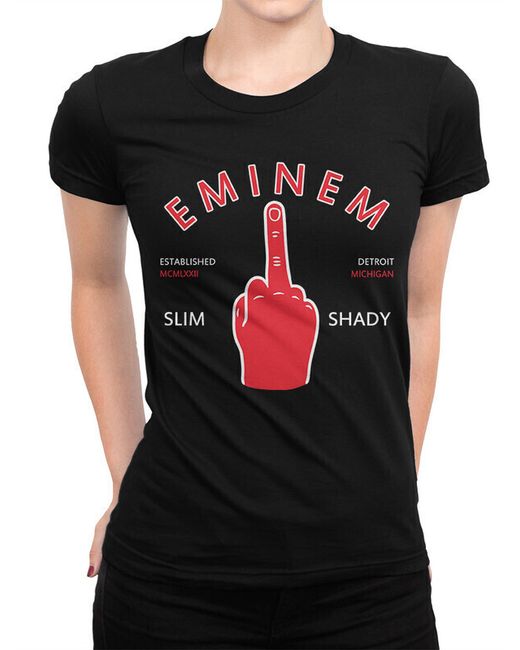 Dream Shirts Футболка Эминем Eminem 5000765-1 черная