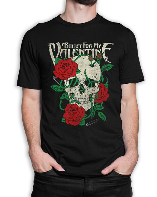 Dream Shirts Футболка Bullet for My Valentine 1000989-2 черная