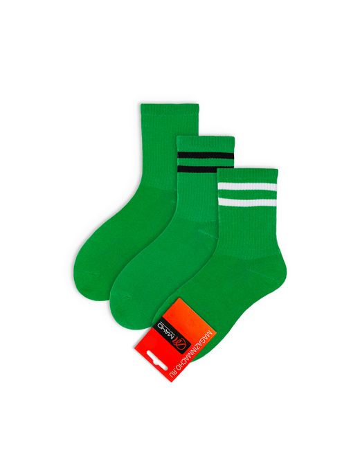 Мачо Комплект носков унисекс грин22 зеленых