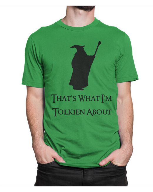 Dream Shirts Футболка Гэндальф Толкин 1000361-2 зеленая