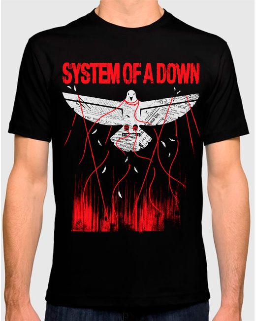 Dream Shirts Футболка System of a Down 5000748-2 черная