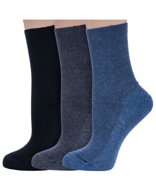 Dr Feet Комплект носков женских 3-15DF6 разноцветных
