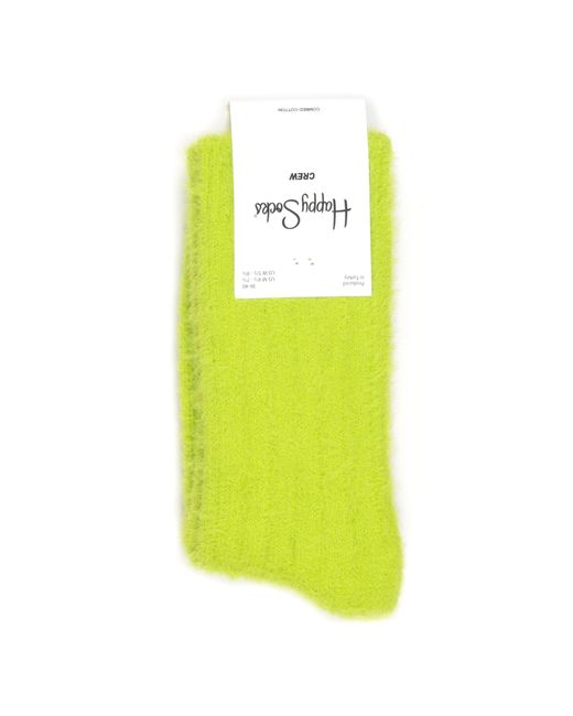 Happy Socks Носки унисекс Happy-Socks-Fluffy-Friend-Green зеленые