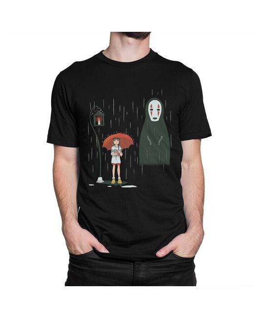 Dream Shirts Футболка Аниме Унесенные призраками 1000426-2 черная