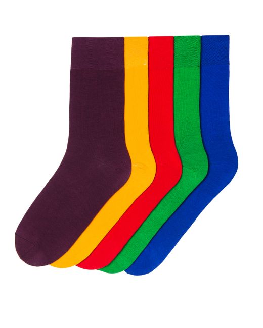 Virtuoso Комплект носков мужских Классик Премиум разноцветных
