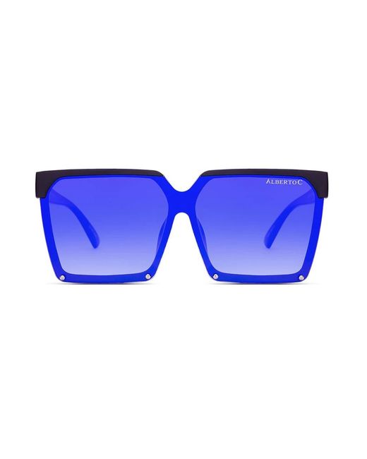 Alberto Casiano Солнцезащитные очки Slash голубые