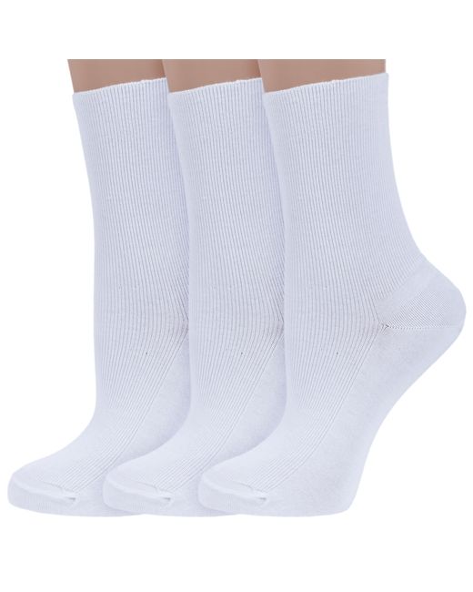 Dr Feet Комплект носков женских 3-15DF6 белых