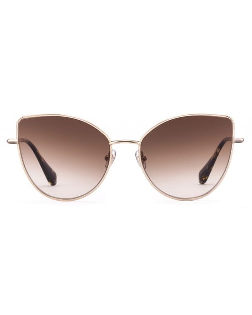 Gigibarcelona Солнцезащитные очки BUTTERFLY коричневые
