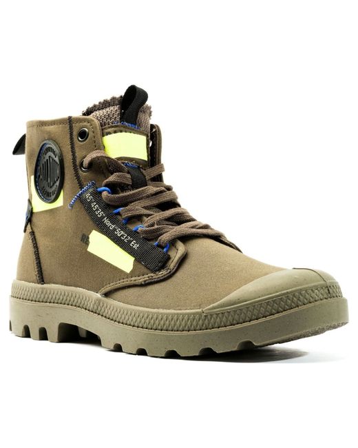Palladium Кеды 77220 зеленые