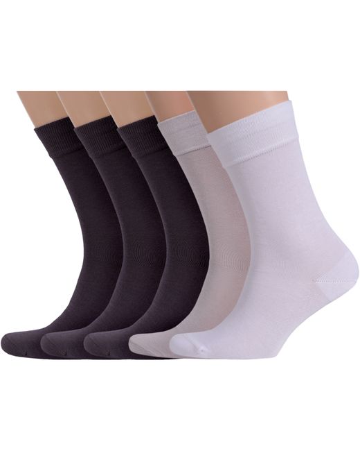 Lorenzline Комплект носков мужских 5-К1 разноцветных