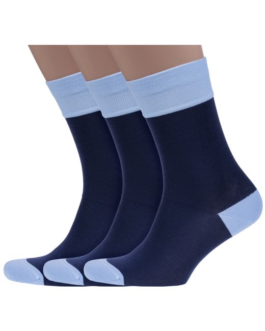 Lorenzline Комплект носков 3-Е25 синих голубых