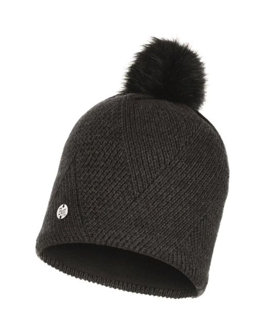 Buff Шапка-бини унисекс Knitted Fleece Hat Disa black