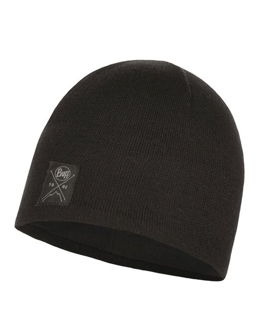 Buff Шапка-бини унисекс Knitted Fleece Hat solid black