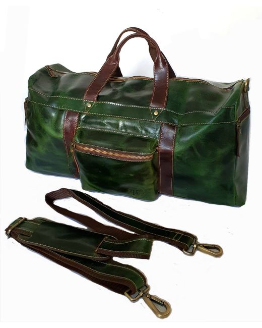 Black Buffalo Дорожная сумка унисекс Business Traveler зеленая