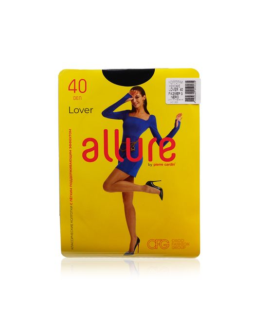 Allure Колготки размер 40 den черные