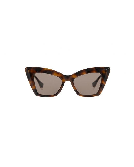 Gigibarcelona Солнцезащитные очки ROSALIE коричневые