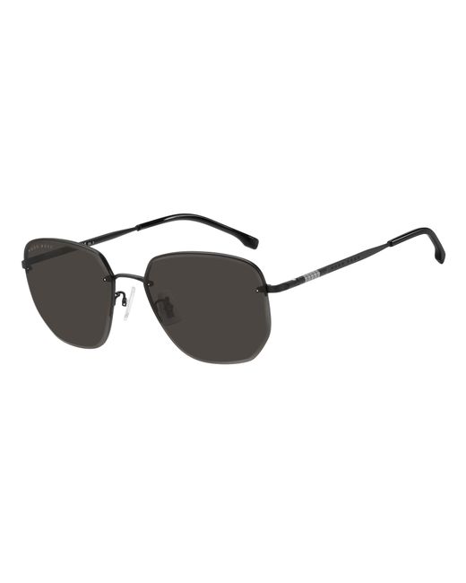 Hugo Солнцезащитные очки 1344/F/SK MTT BLACK серые