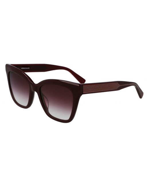 Longchamp Солнцезащитные очки LO699S бордовые