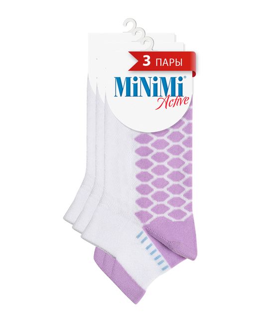 Minimi Basic Комплект носков женских белых
