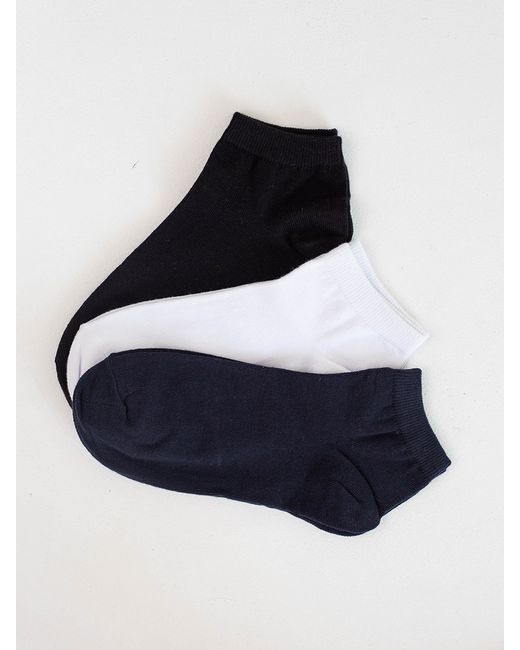 Мачо Комплект носков унисекс НаборыЦветные2 белых синих черных