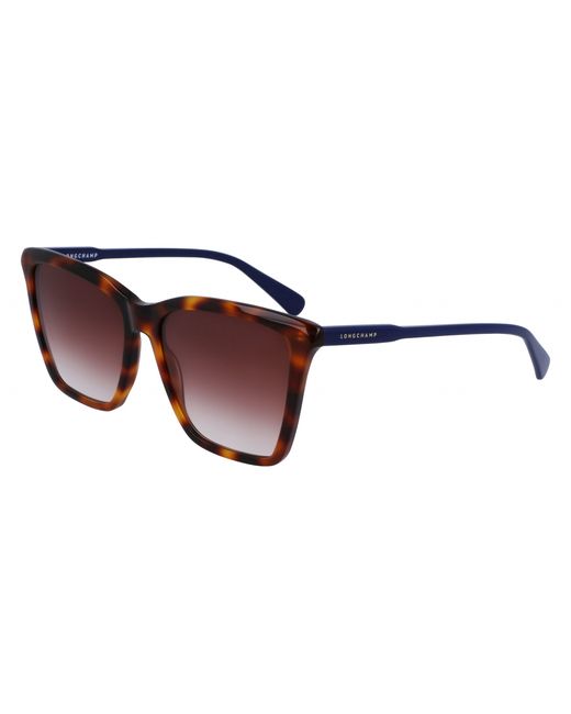 Longchamp Солнцезащитные очки LO719S бордовые