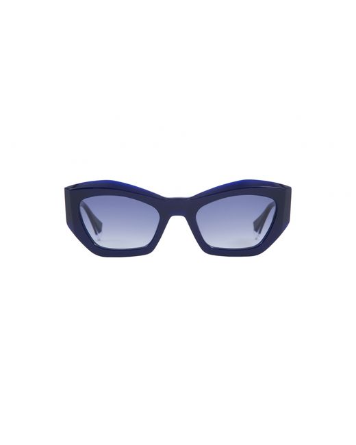 Gigibarcelona Солнцезащитные очки KIKA синие
