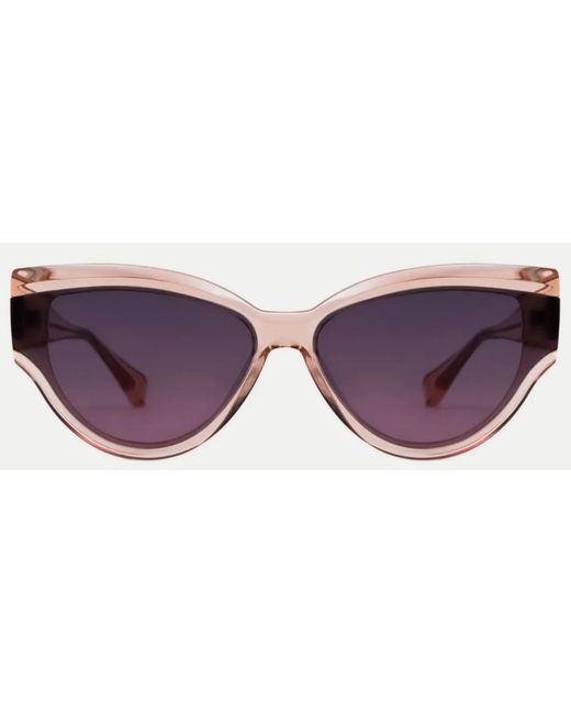 Gigibarcelona Солнцезащитные очки DAPHNE фиолетовые
