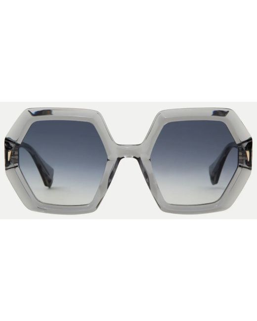 Gigibarcelona Солнцезащитные очки ORCHID Crystal Gray 00000006548-4
