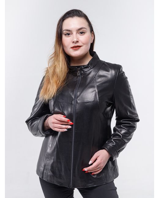 Nobrand Кожаная куртка 1736 черная
