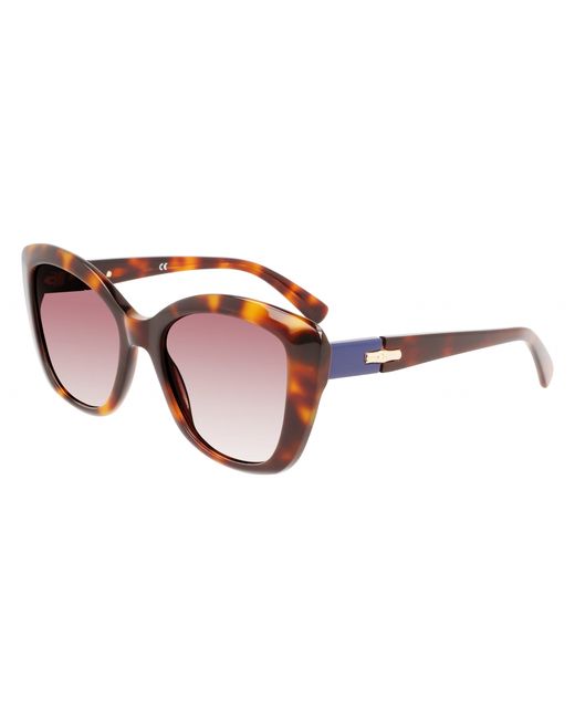 Longchamp Солнцезащитные очки LO714S бордовые