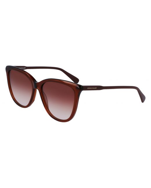 Longchamp Солнцезащитные очки LO718S бордовые