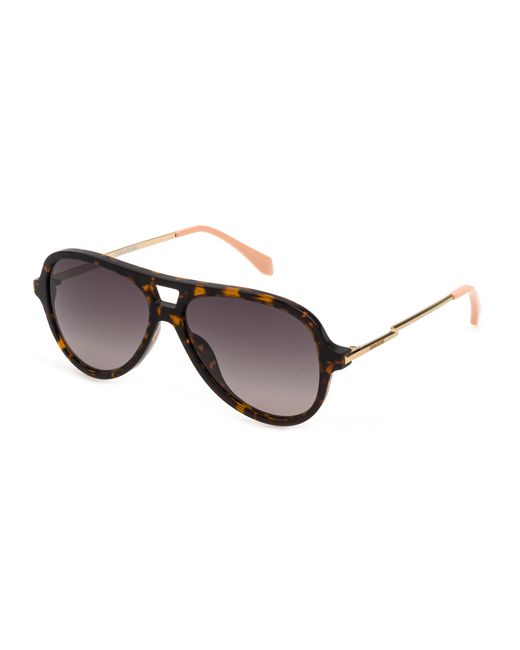 Zadig & Voltaire Солнцезащитные очки SZV309 коричневые