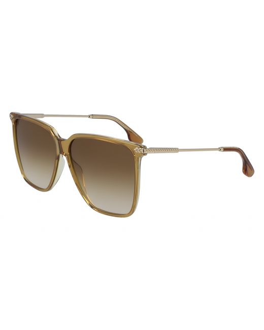 Victoria Beckham Солнцезащитные очки VB612S коричневые