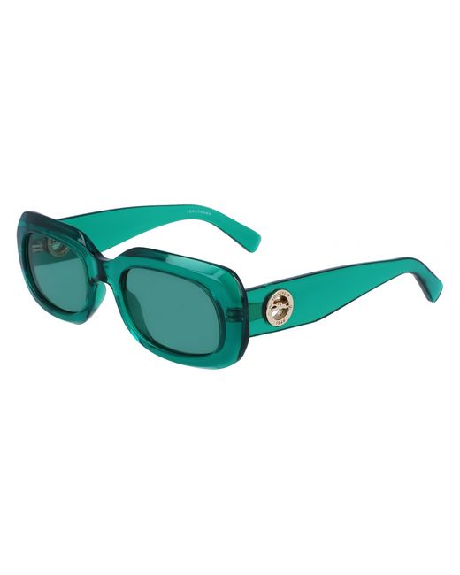 Longchamp Солнцезащитные очки LO716S зеленые