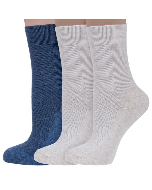 Dr Feet Комплект носков женских 3-15DF8 разноцветных
