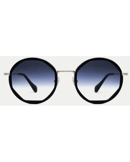 Gigibarcelona Солнцезащитные очки ALBA синие