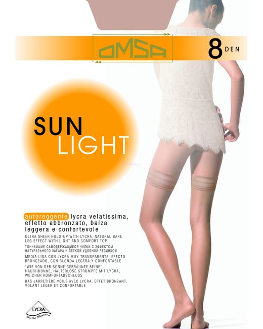 Omsa Чулки 186 Sun Light 8d-1