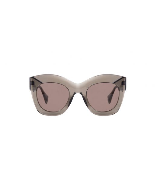 Gigibarcelona Солнцезащитные очки FIONA коричневые
