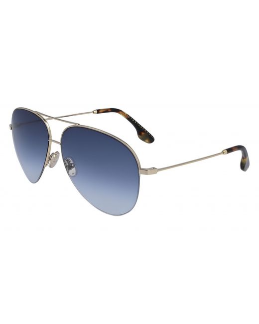 Victoria Beckham Солнцезащитные очки VB90S синие