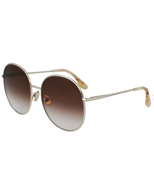 Victoria Beckham Солнцезащитные очки VB224S коричневые
