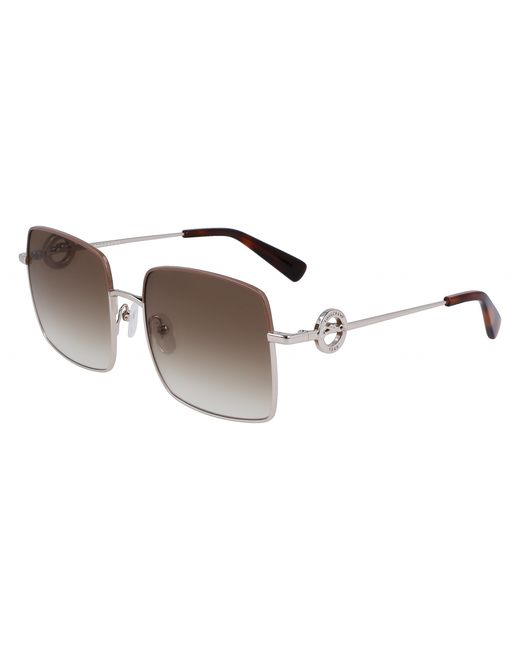 Longchamp Солнцезащитные очки LO162S коричневые
